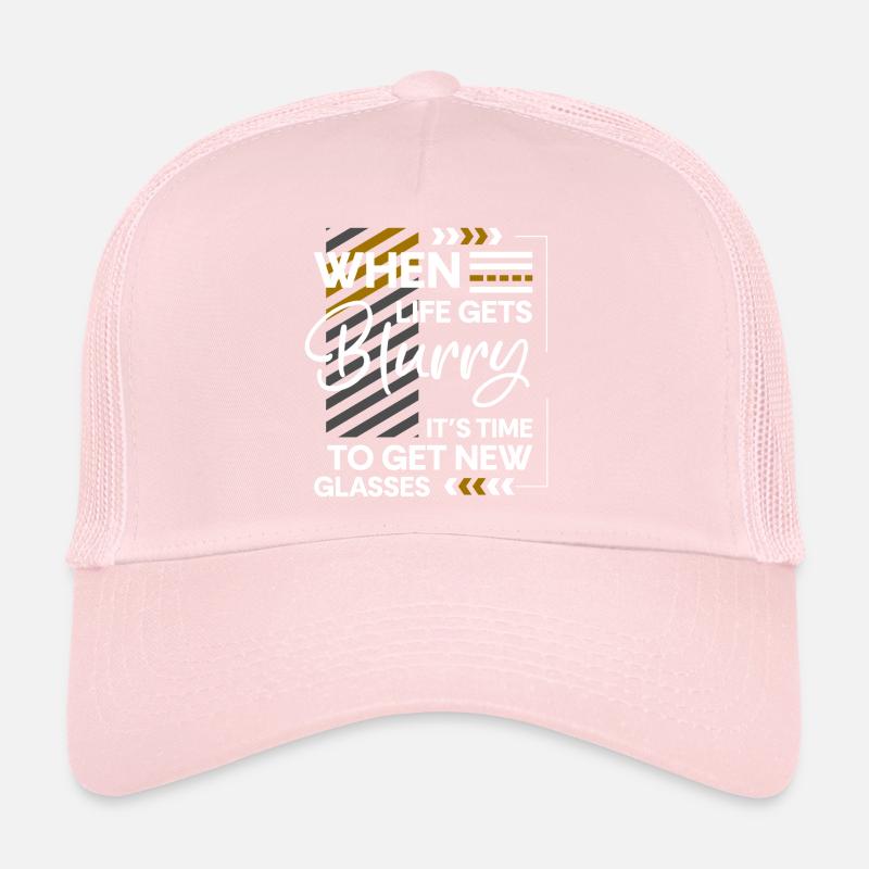 Spectacle wearer Spectacle snake Optician Optics Trucker Cap