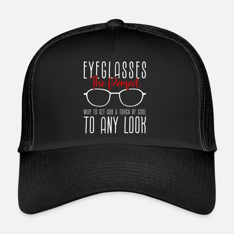 Glasses short-sighted ophthalmologist eye test Trucker Cap