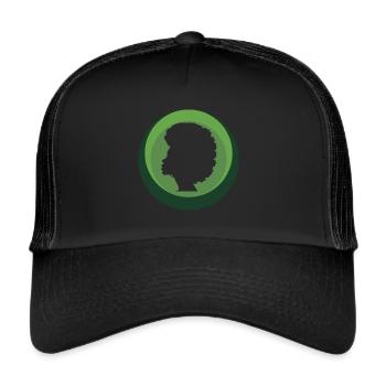 Afro Beat 70s Soul - Trucker Cap - black/black - Front