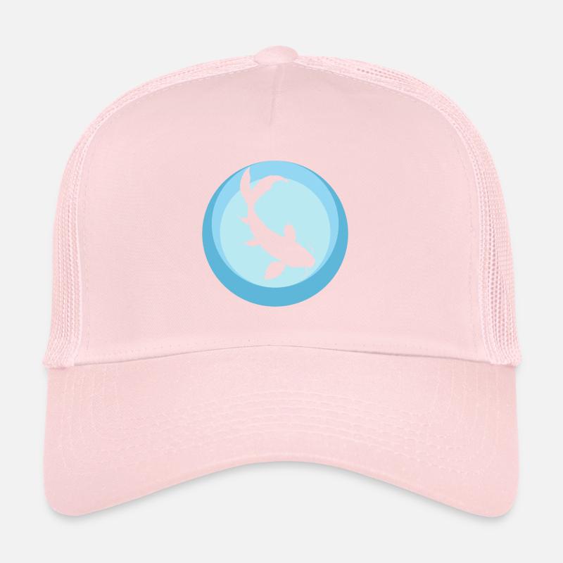 Tête de poisson Koi Casquette trucker 