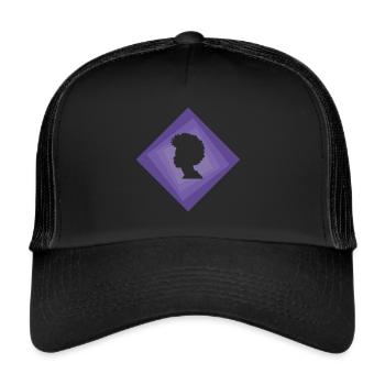 Soul Funky 70s - Trucker Cap - Schwarz/Schwarz - Vorne