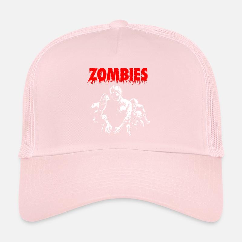 ZOMBIES - Retro Comic - Horror Halloween Gift Trucker Cap