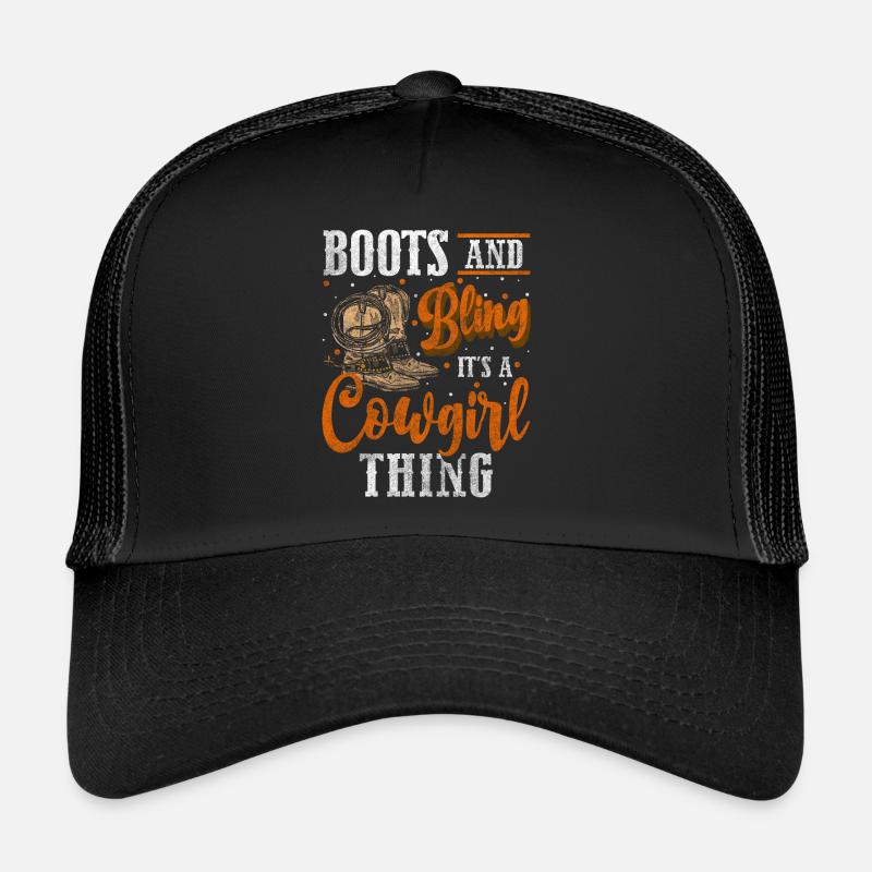 Cowboy Lasso Bandit du désert Casquette trucker 