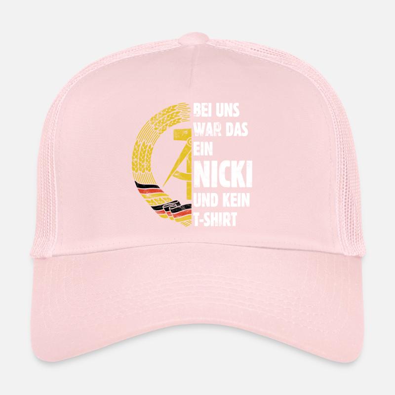 DDR Nicki, Osten, Ossi Spruch, Geschenk Trucker Cap