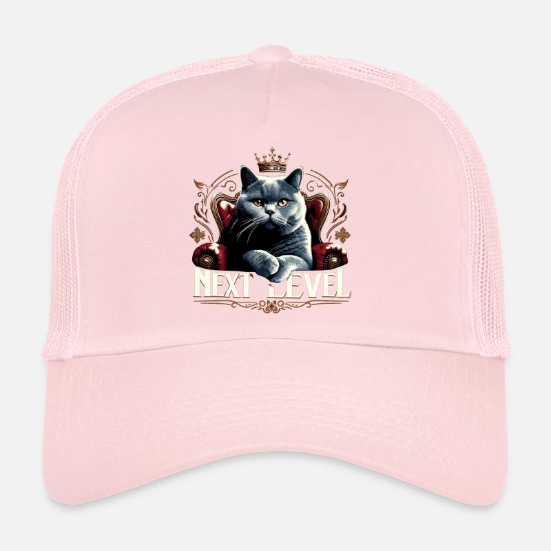 BKH Britisch Kurzhaar Blue Katze Königssessel Trucker Cap