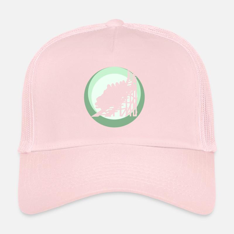 Roller coaster funfair fairground Trucker Cap