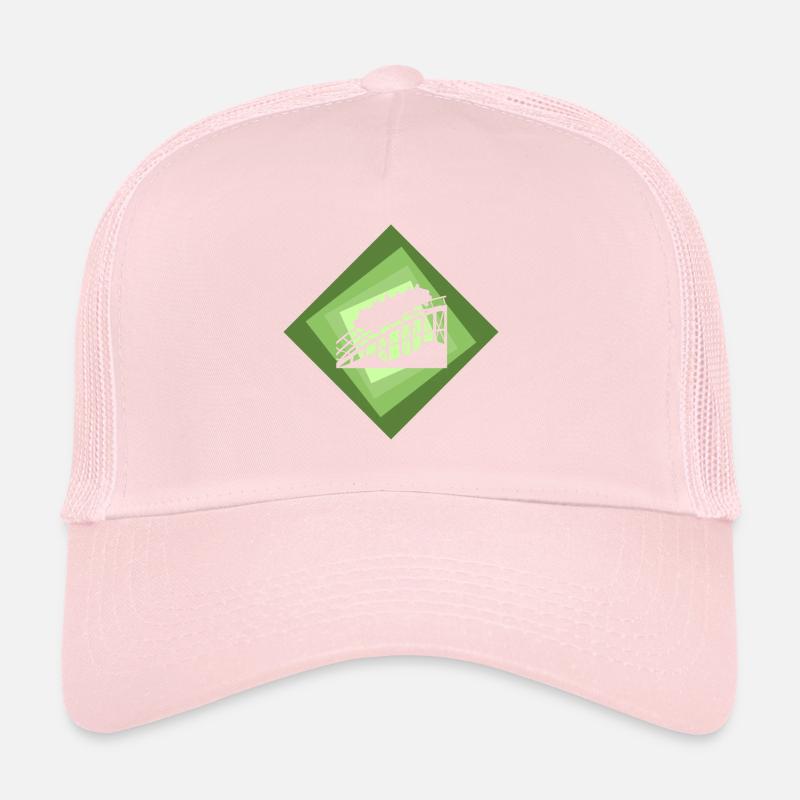 Roller coaster marquee rollercoaster Trucker Cap