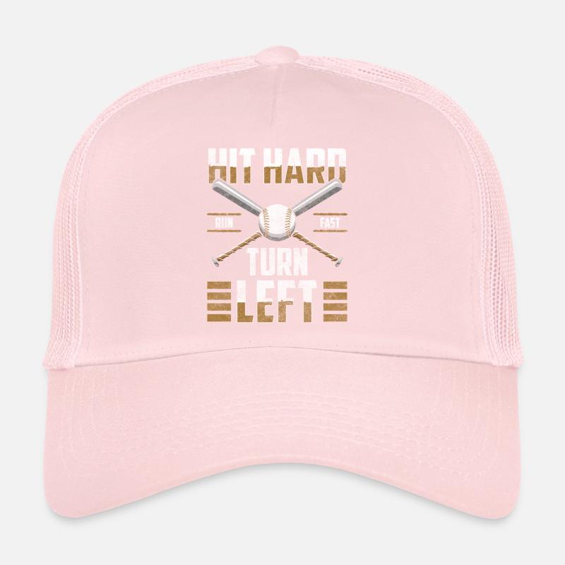 Baseball Player Bat Game Fan Trucker Cap