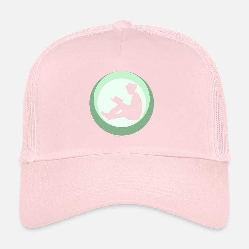 Leseratte Writing Buch Trucker Cap