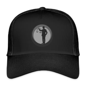 Court Paragraph Insurance - Trucker Cap - black/black - Front