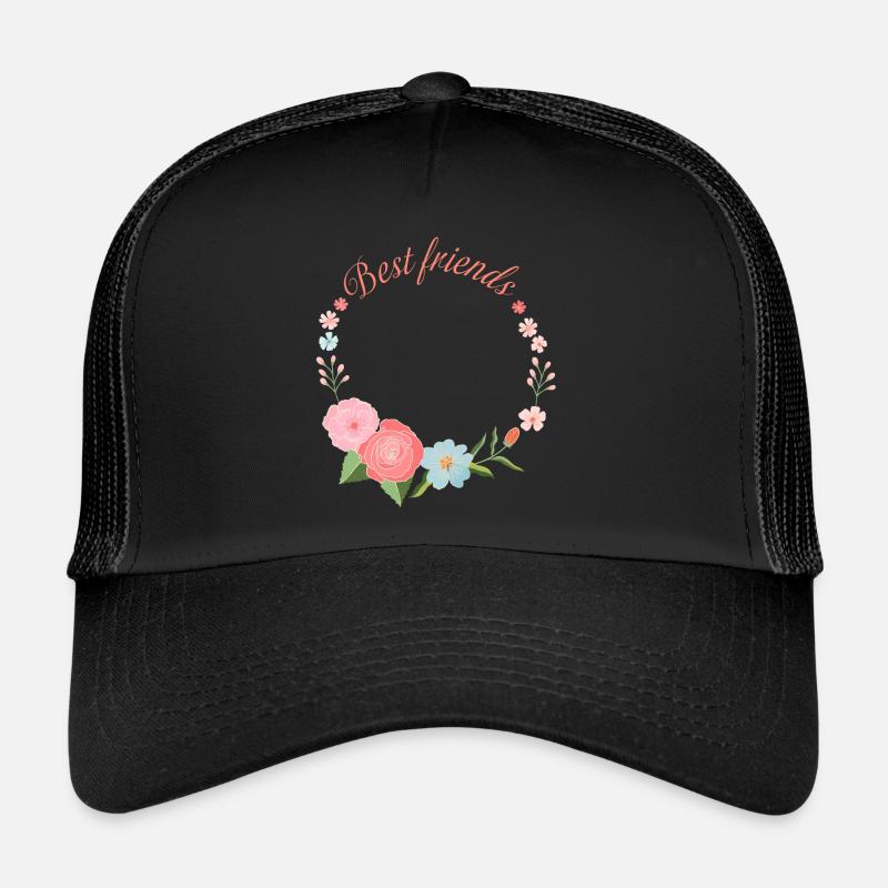 Best Friends - Trucker Cap - black/black