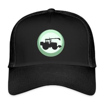 Maehdrescher Ranch - Trucker Cap - black/black - Front