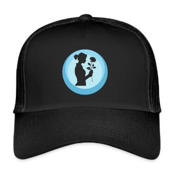 Floristry Hobby Gardener Horticulture - Trucker Cap - black/black - Front
