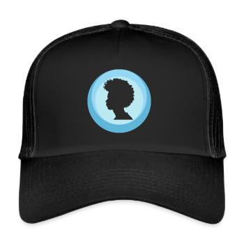 Soul 70s Funky - Trucker Cap - Schwarz/Schwarz - Vorne