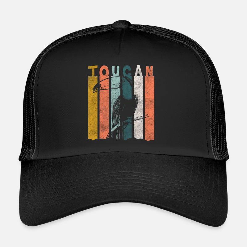 Bird Colorful Rainforest Rare Trucker Cap