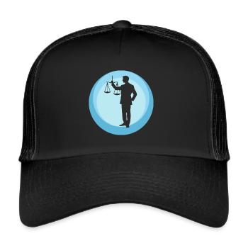Court Law Insurance - Trucker Cap - black/black - Front