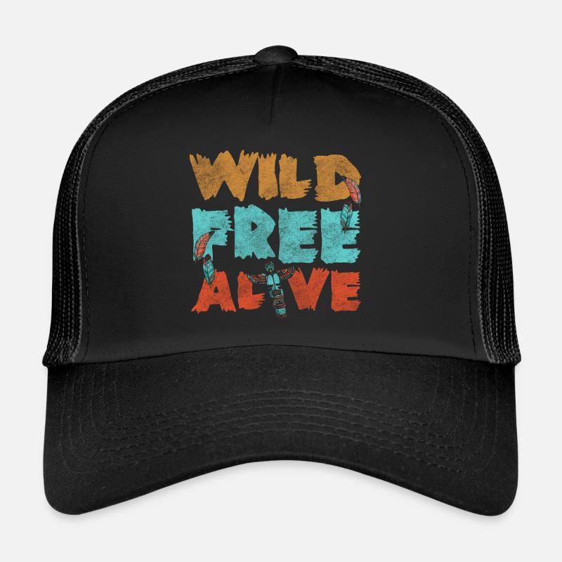 Totem Ritual Aztec Trucker Cap