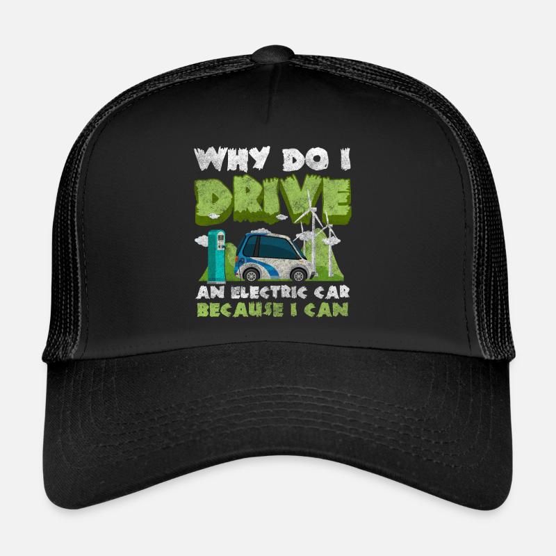 Electricity Environmental Protection Future Acceleration Trucker Cap