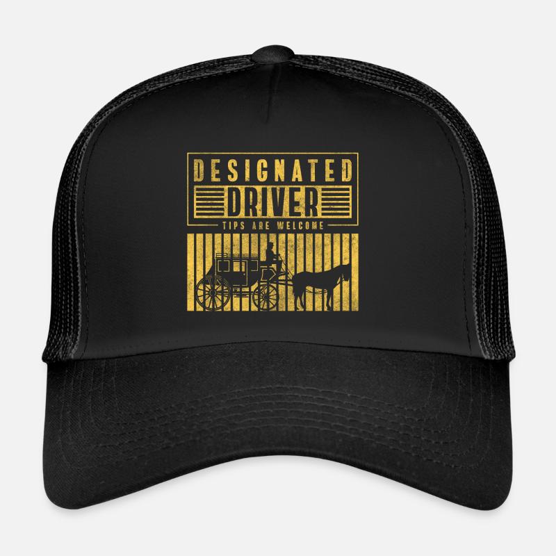 Pferdekutscher Beruf Gast Kutschieren Trucker Cap