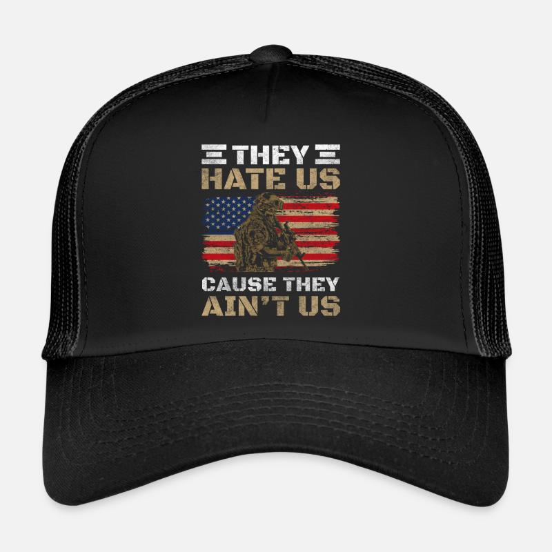 Citoyen du drapeau des États-Unis Casquette trucker 