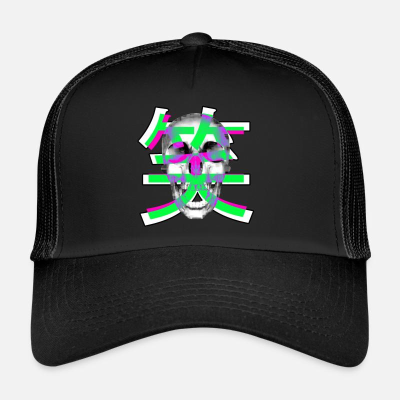 Shou - Trucker Cap - black/black