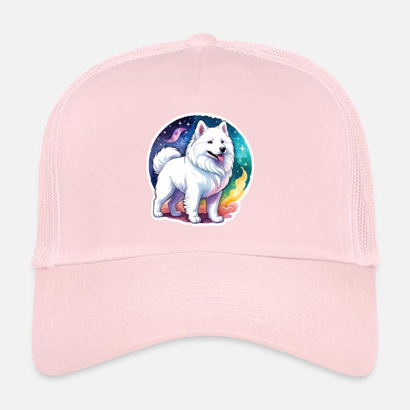Samojede Wasserfarben Trucker Cap