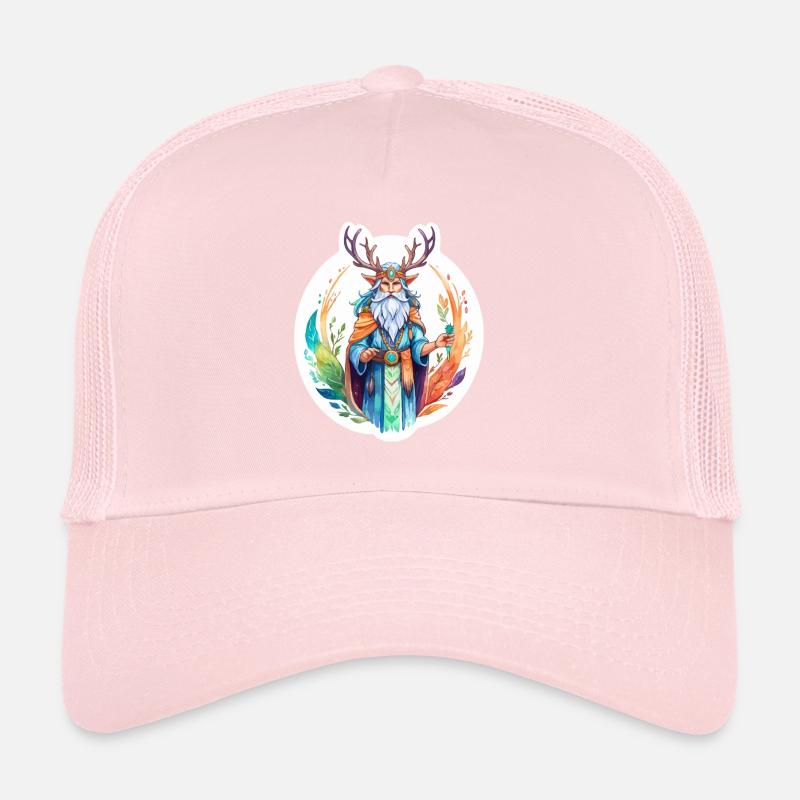 Druide Wasserfarben Trucker Cap