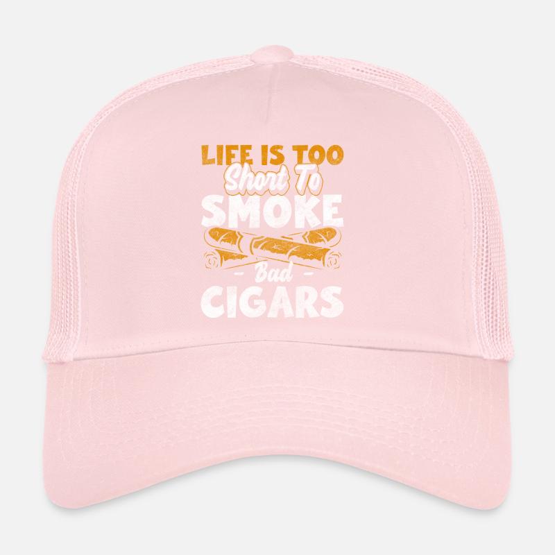 Fumeur Addiction au chanvre Casquette trucker 