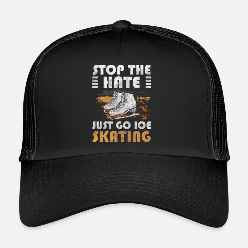 Schlittschuhe Eisbahn Sport Sportlich Trucker Cap