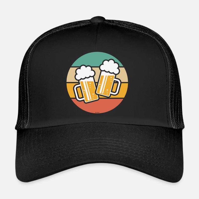 2 Toasting Beer Steins For A Cheer! (Sun / 5C) Trucker Cap