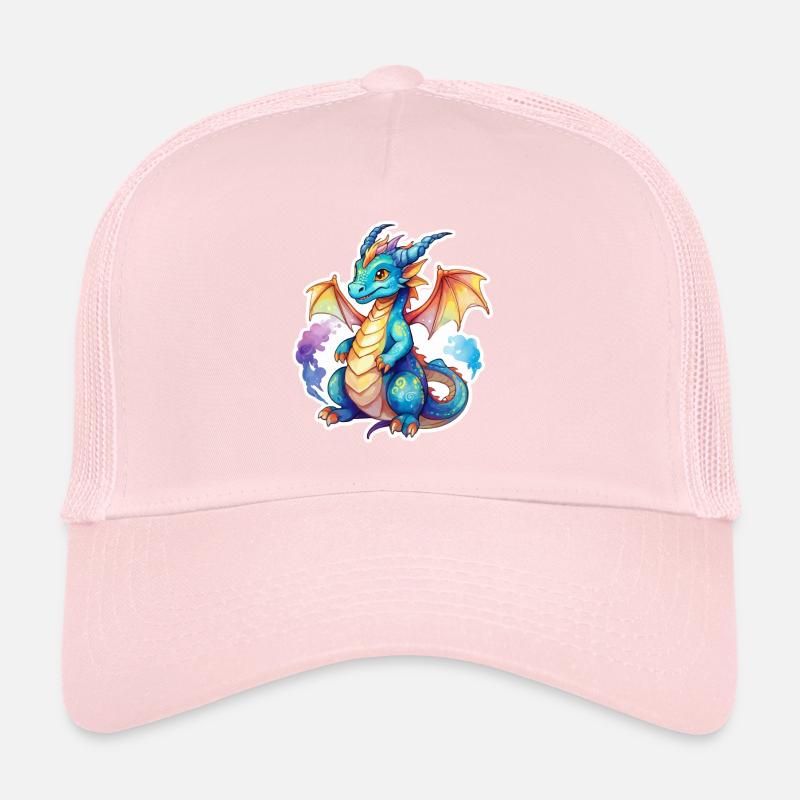 Drache Wasserfarben Trucker Cap