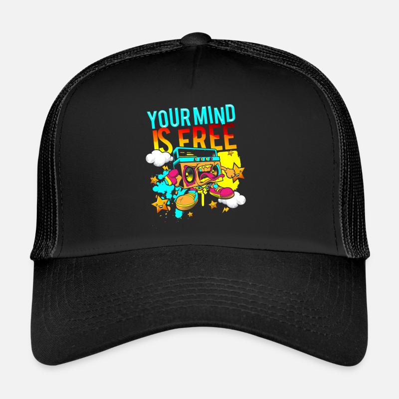 Graffiti rappeur style de rue Casquette trucker 
