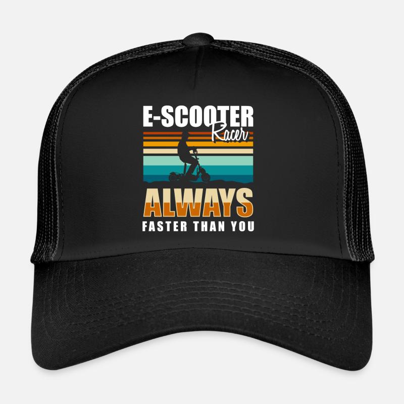 E-Roller Alternative Strom Stadtverkehr Trucker Cap