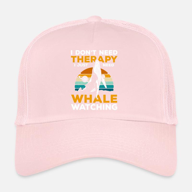 Baleines Eau Animaux préférés Plongée Casquette trucker 