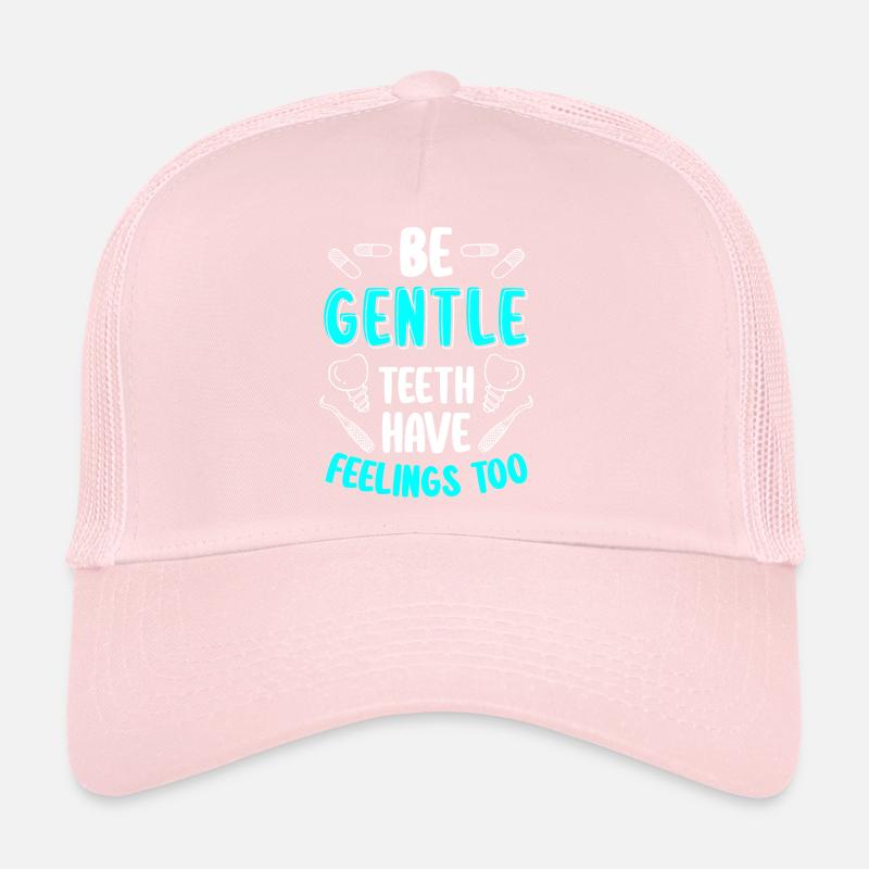 Zähne Bohrer Pflege Orthopäde Trucker Cap