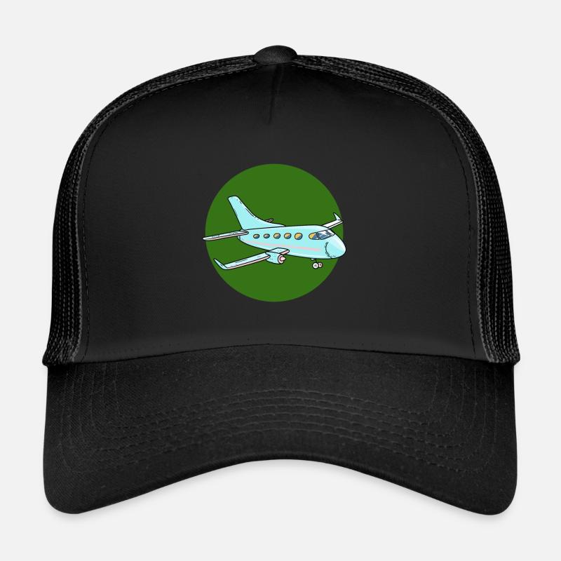 Airplane Flying Glider Trucker Cap