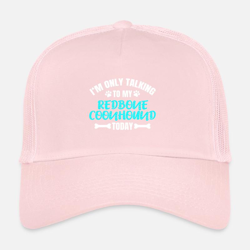 Redbone Coonhound Casquette trucker 