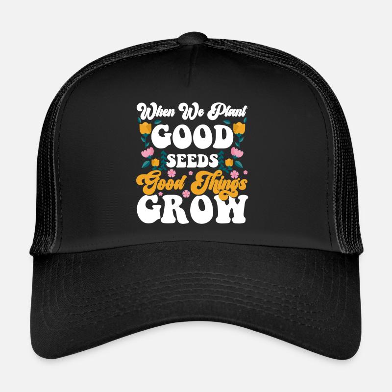Bouquet Gift Wedding Romantic Trucker Cap