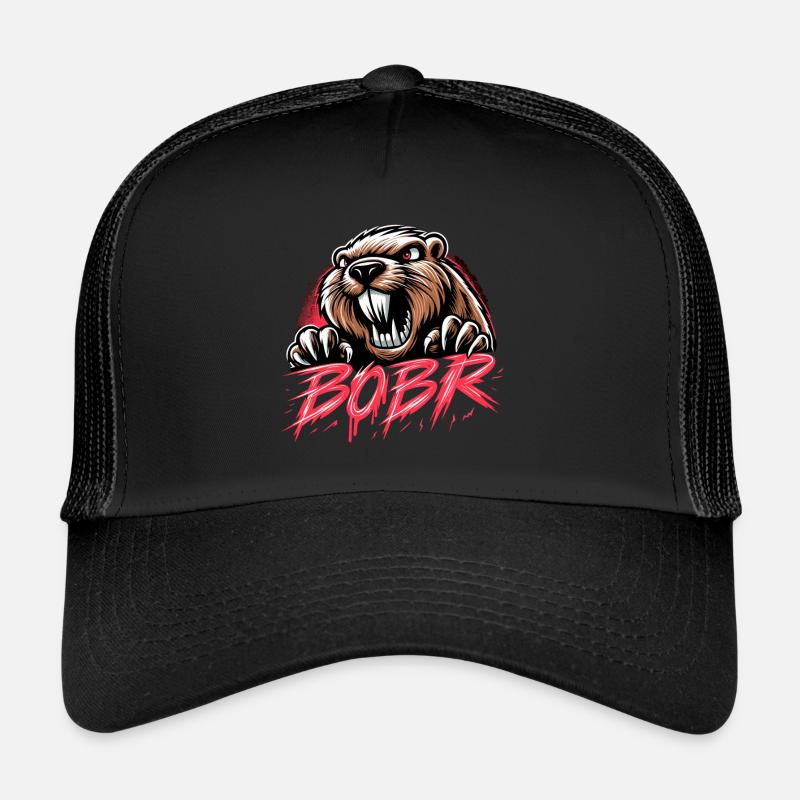 Bobr Beaver Polish Poland Gift Trucker Cap