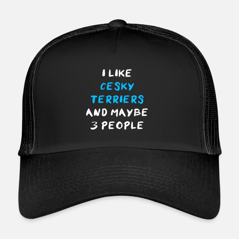 Cesky Terrier Casquette trucker 