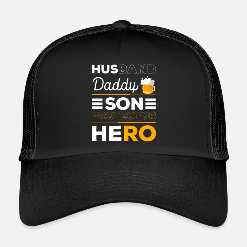 Journée d’action pour hommes Barbe Masculine Casquette trucker 