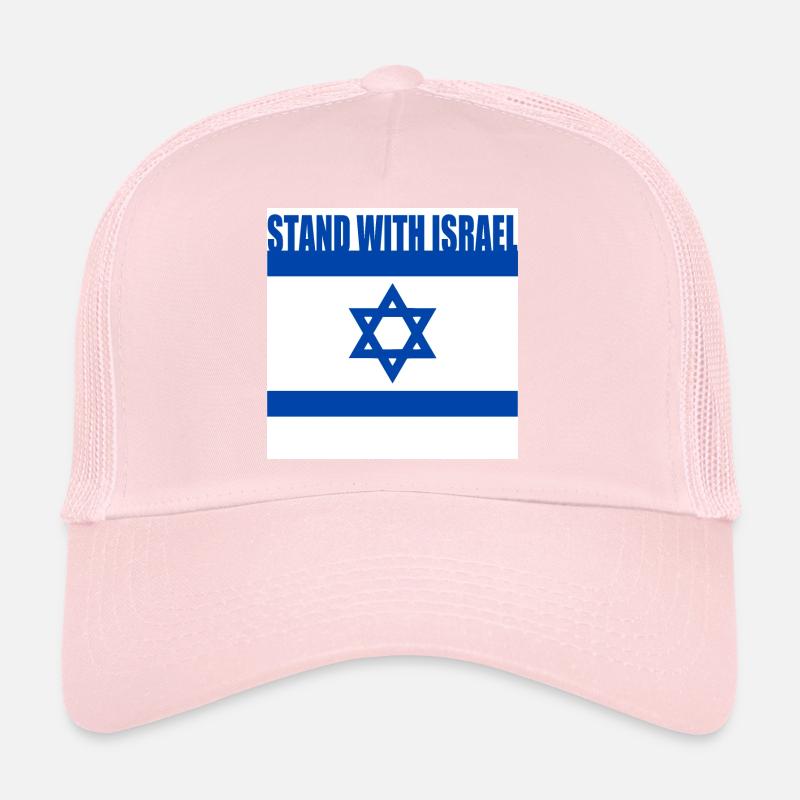 Stand with israel Casquette trucker 