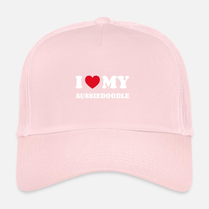 J’adore mon Aussiedoodle Casquette trucker 