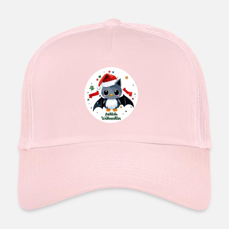 Noël de chauve-souris Casquette trucker 