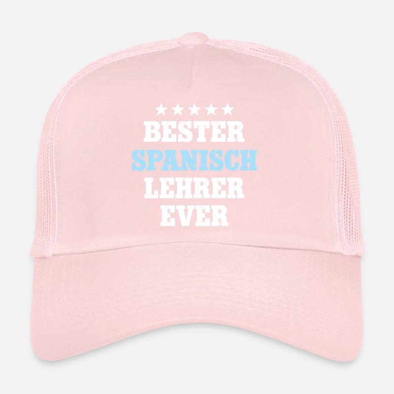 Spanisch Lehrer Geburtstag Maestro de Espanol Trucker Cap