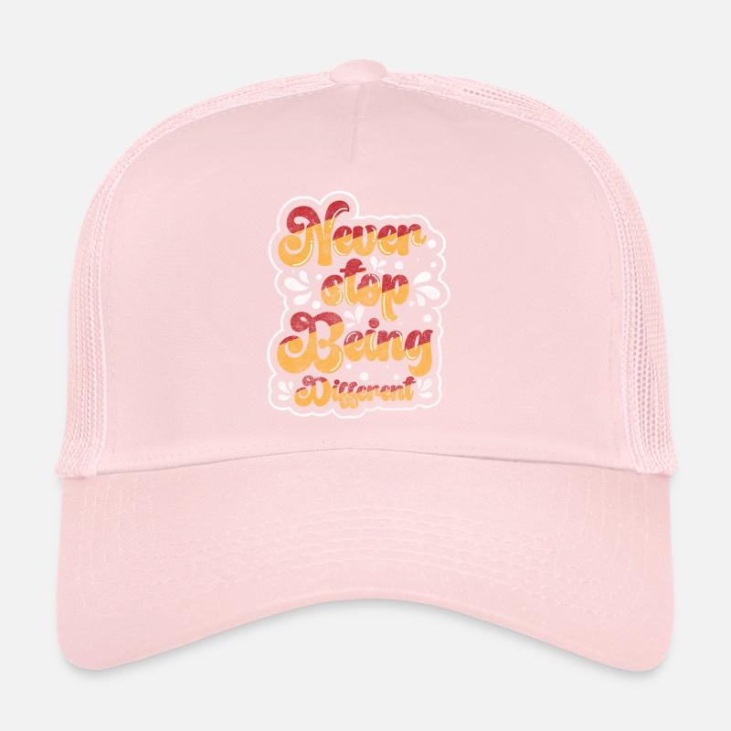 Individuel Différent Respect Spécial Casquette trucker 