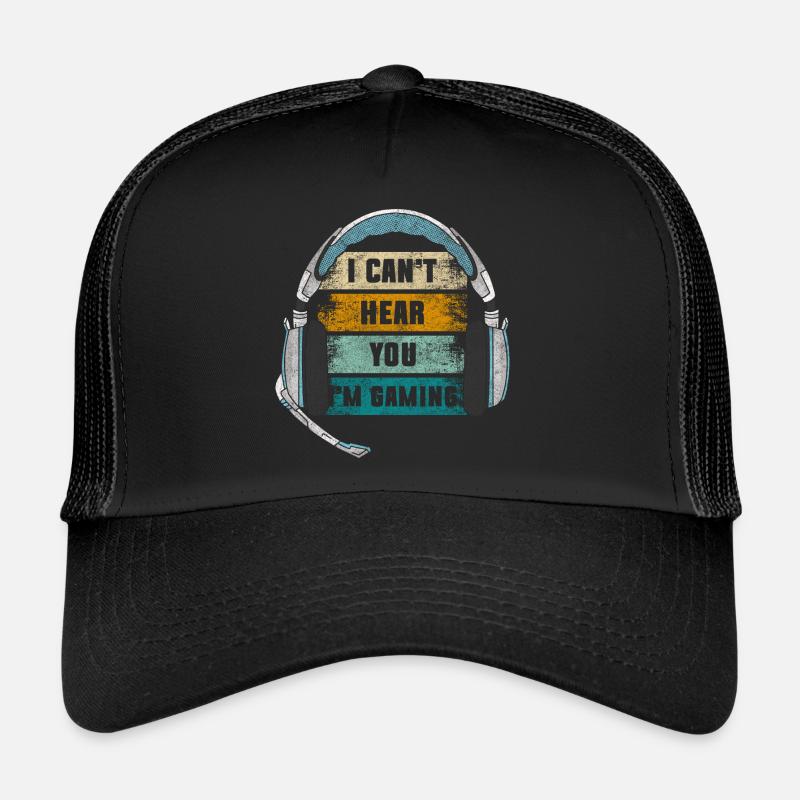 Streaming de jeux Casquette trucker 