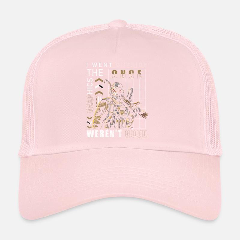 Gaming Online Graphics Games Trucker Cap