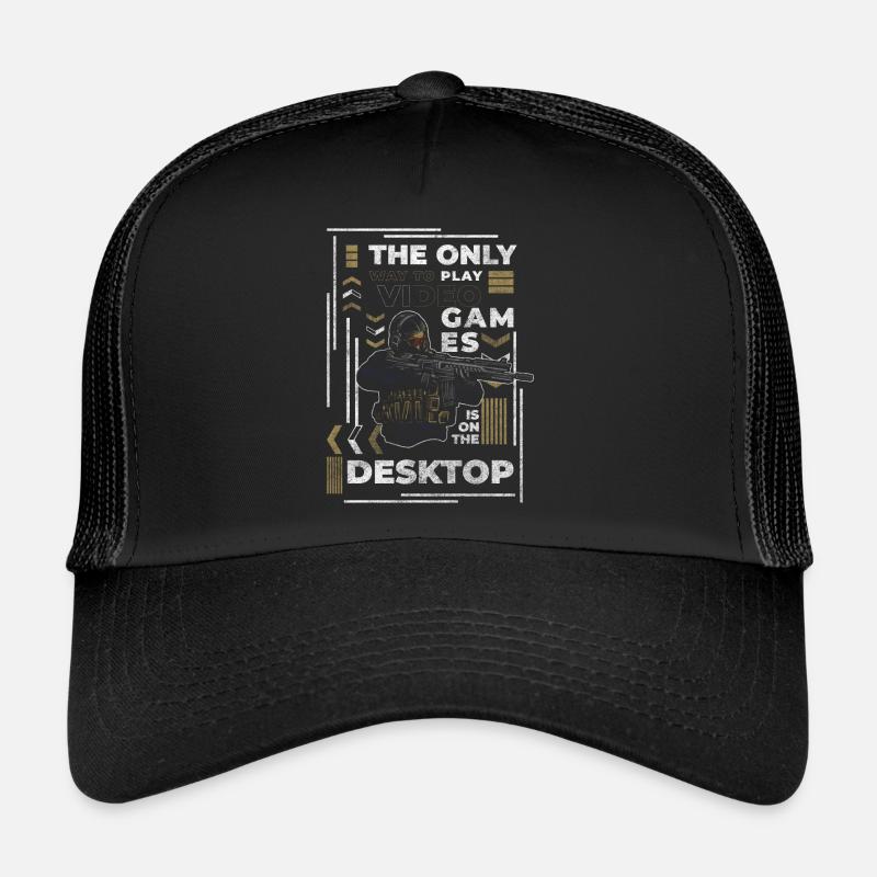 Zocker Online Spiele Trucker Cap
