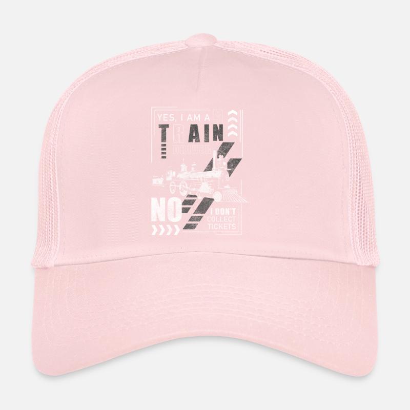 Model Railway Lover Toy Rails Trucker Cap